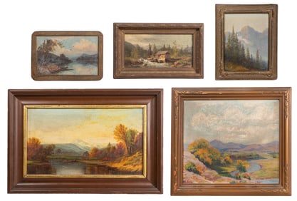 Mountain Landscape Painting Assortment