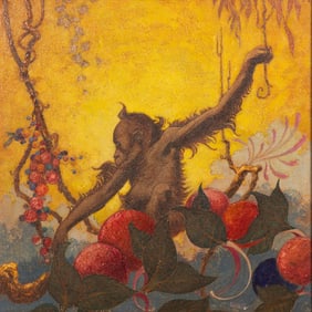 Unknown Artist (20th Century) Oil on Masonite