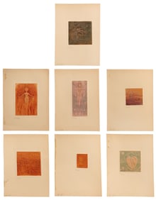 Marcel Pautot (French, 1886-1963) Relief Print Assortment
