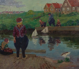 John Carl Doemling (American, 1894-1955) Oil on Canvas