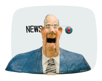 Stephen Hansen (American, b.1950) Mixed Media Sculpture