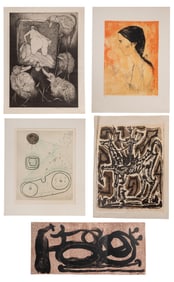 Arthur Luis Piza (Brazilian, 1928-2017) Etching and Intaglio