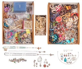 Gold, Silver and Costume Jewelry Assortment