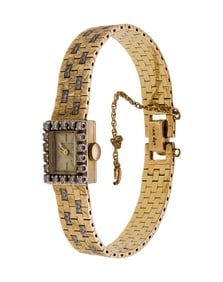 Baume & Mercier 14k Yellow Gold Case and Band Wristwatch