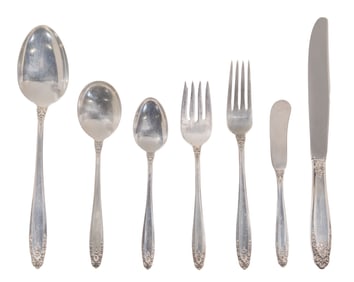International Prelude Sterling Silver Flatware Service