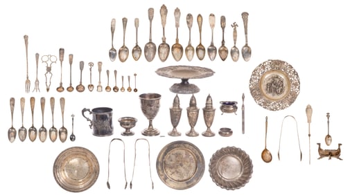 Sterling Silver and European Silver (830) Assortment