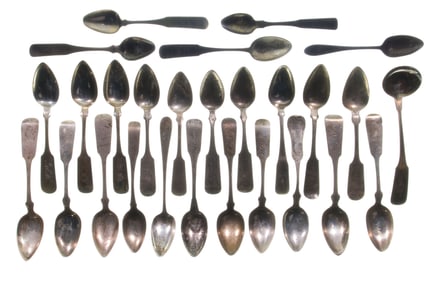 Coin Silver Spoon Assortment