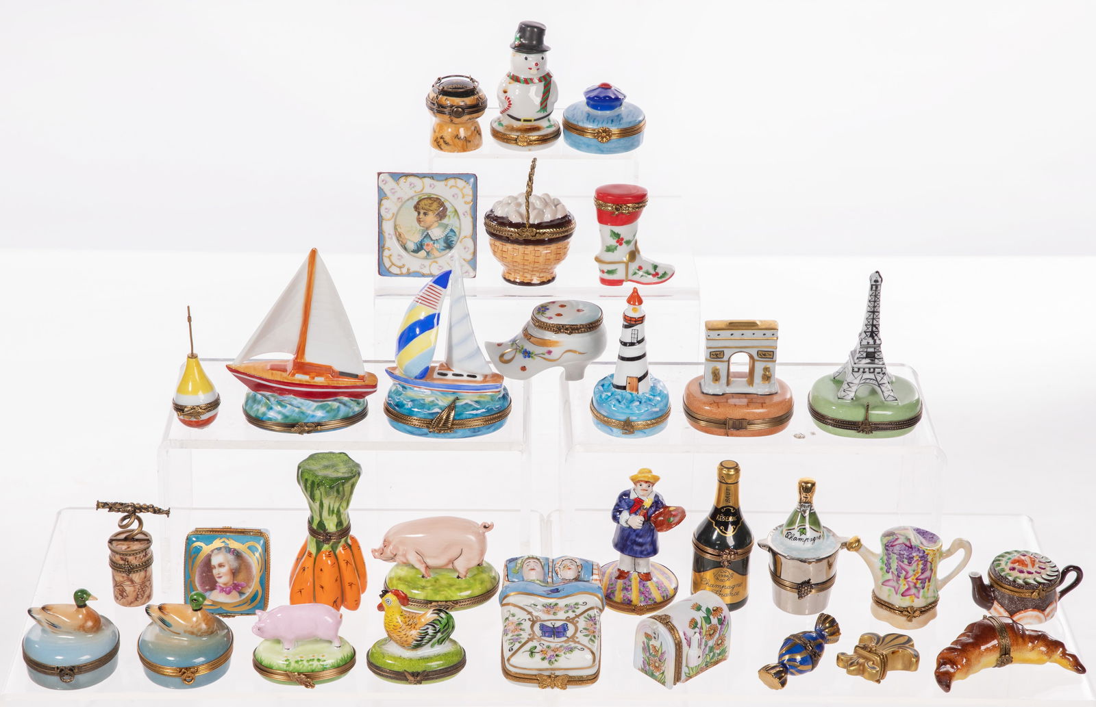 Limoges Trinket Box Assortment (1 of 6)