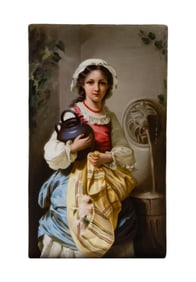 Eilers Hand Painted Porcelain Plaque