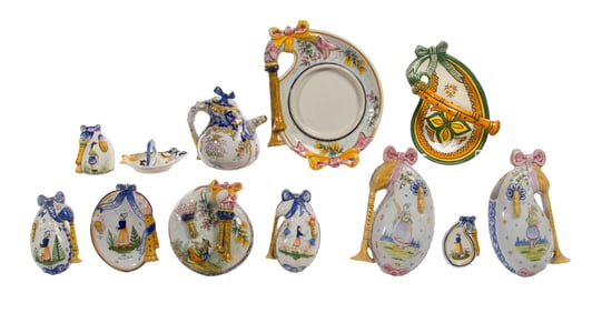 Quimper Pottery Assortment