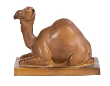 Louise Abel for Rookwood Pottery Camel Figurine