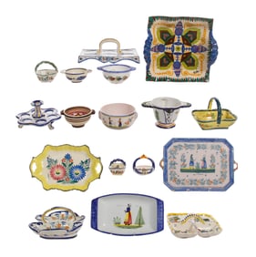 Quimper Pottery Assortment