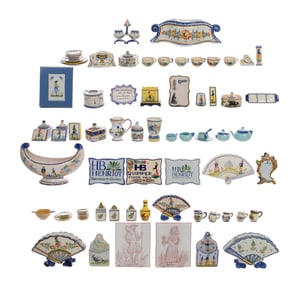 Quimper Pottery Assortment