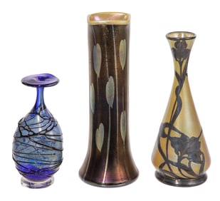 Art Glass Vase Assortment