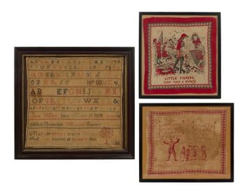19th Century Needlepoint Sampler