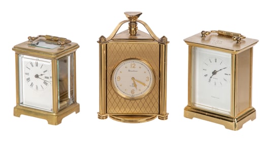 Carriage and Boudoir Clock Assortment