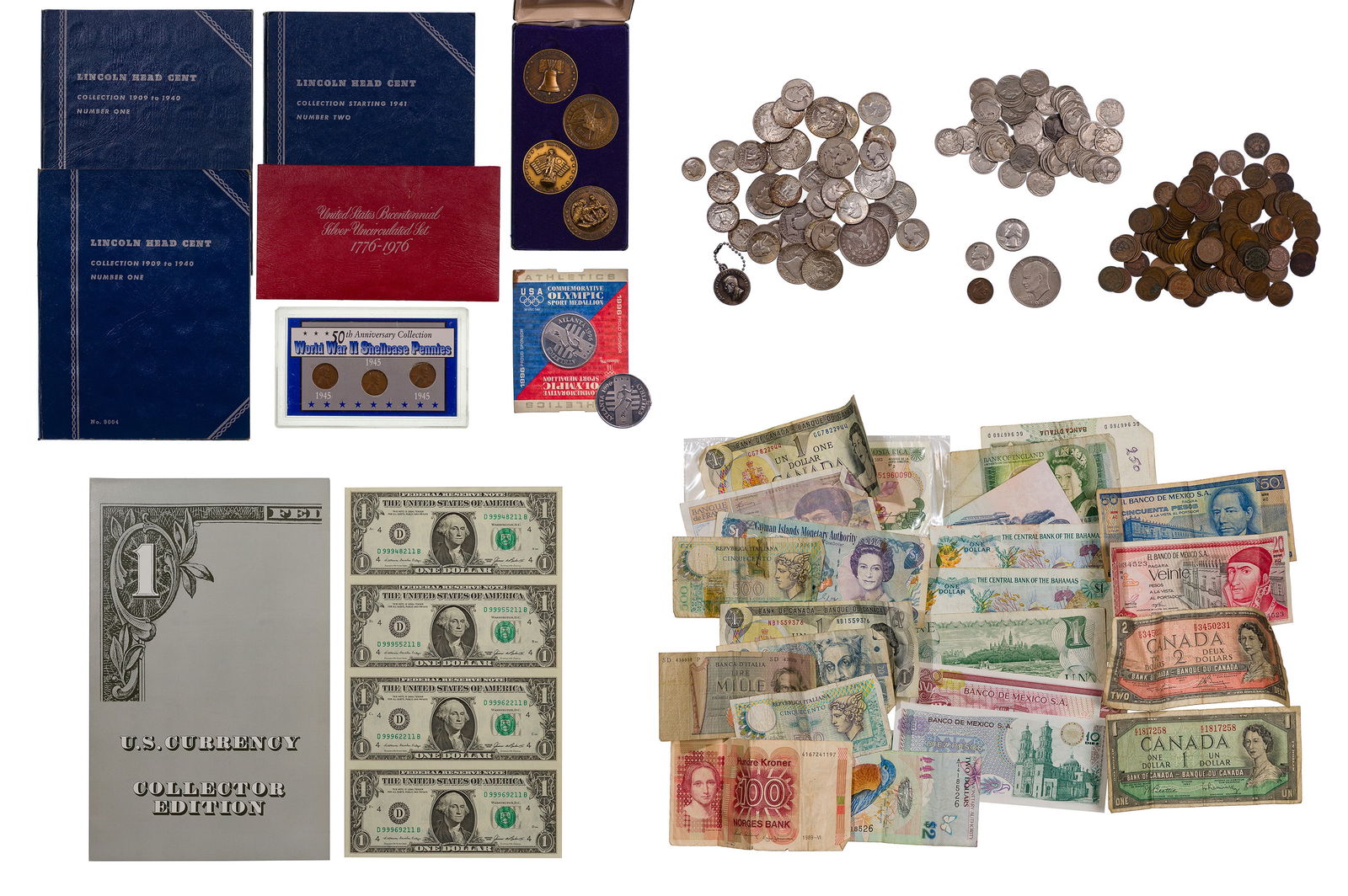 Coin and Currency Assortment (1 of 2)