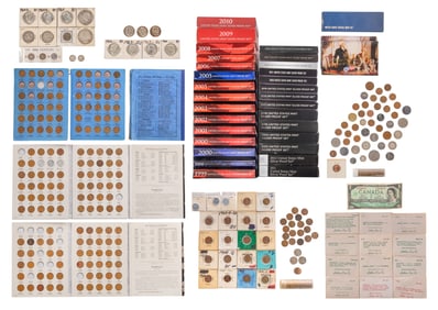 US Coin and Token Assortment
