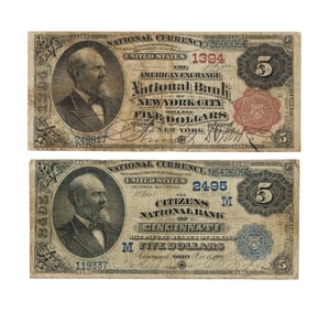 US National Currency Notes