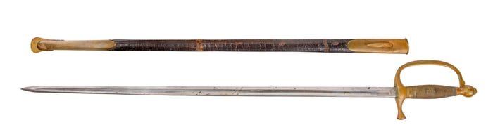 Civil War Union Model 1864 NCO Sword and Scabbard
