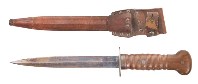 World War I Dutch M1917 Stormdolk Trench Knife