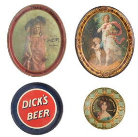 Illinois Advertising Beer and Chocolate Tray Assortment