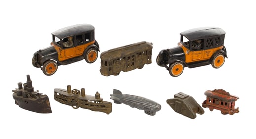 Cast Iron Still Bank Assortment