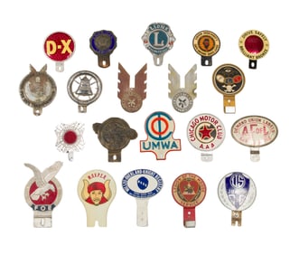 Automotive License Plate Topper Assortment