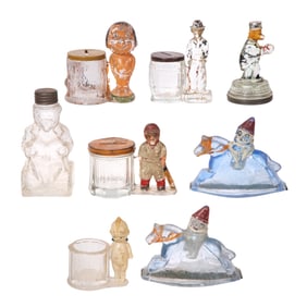 Character Glass Candy Container Assortment