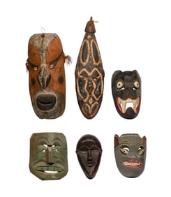 Ethnographic Mask Assortment
