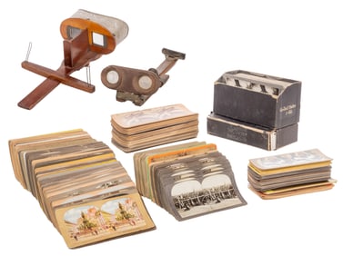 Stereoscope and Stereoview Card Assortment