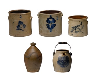 Stoneware Crock and Jug Assortment