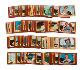 1955 Bowman Baseball Card Assortment
