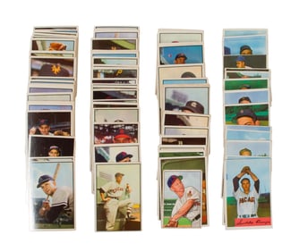 1953 and 1954 Bowman Baseball Card Assortment