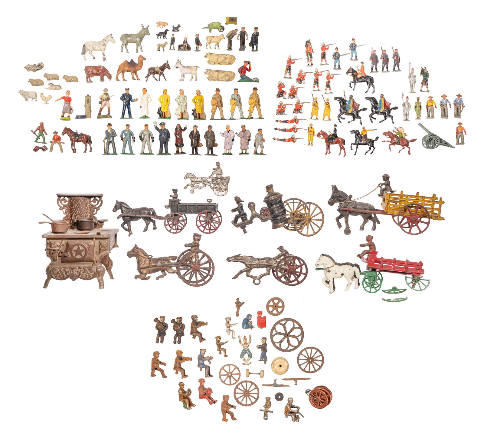Cast Iron Toy Assortment (1 of 5)