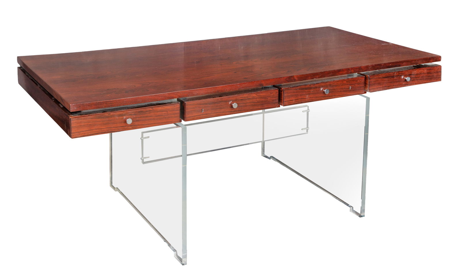 Danish Rosewood Desk (1 of 7)