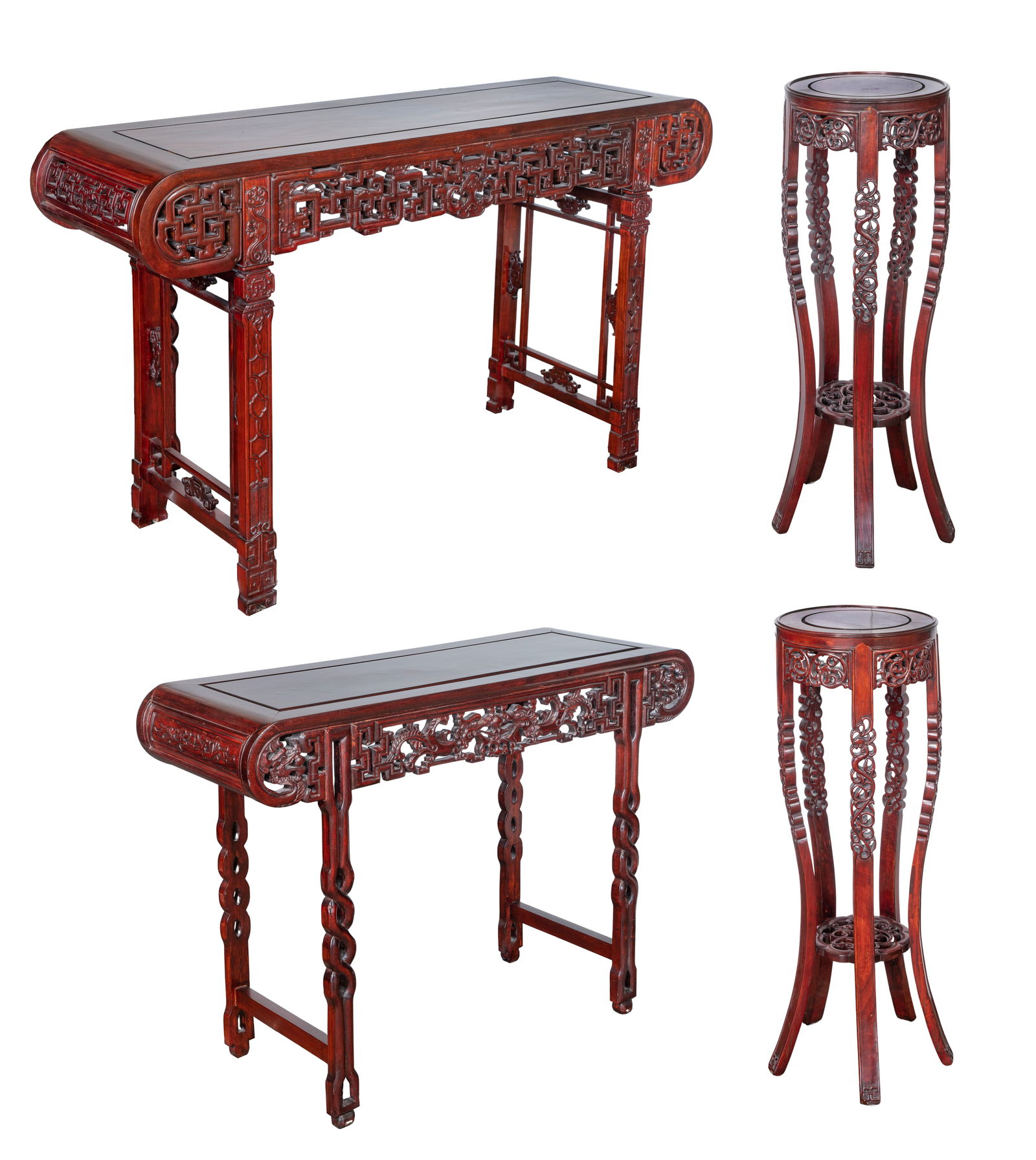 Asian Style Wood Furniture Assortment (1 of 8)
