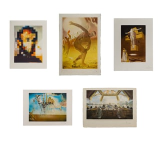 Salvador Dali (Spanish, 1904-1989) Signed Print Assortment