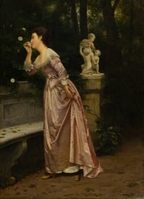 Hendrik Jacobus Scholten (Dutch, 1824-1907) Oil on Panel