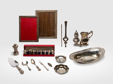 Sterling Silver Object Assortment