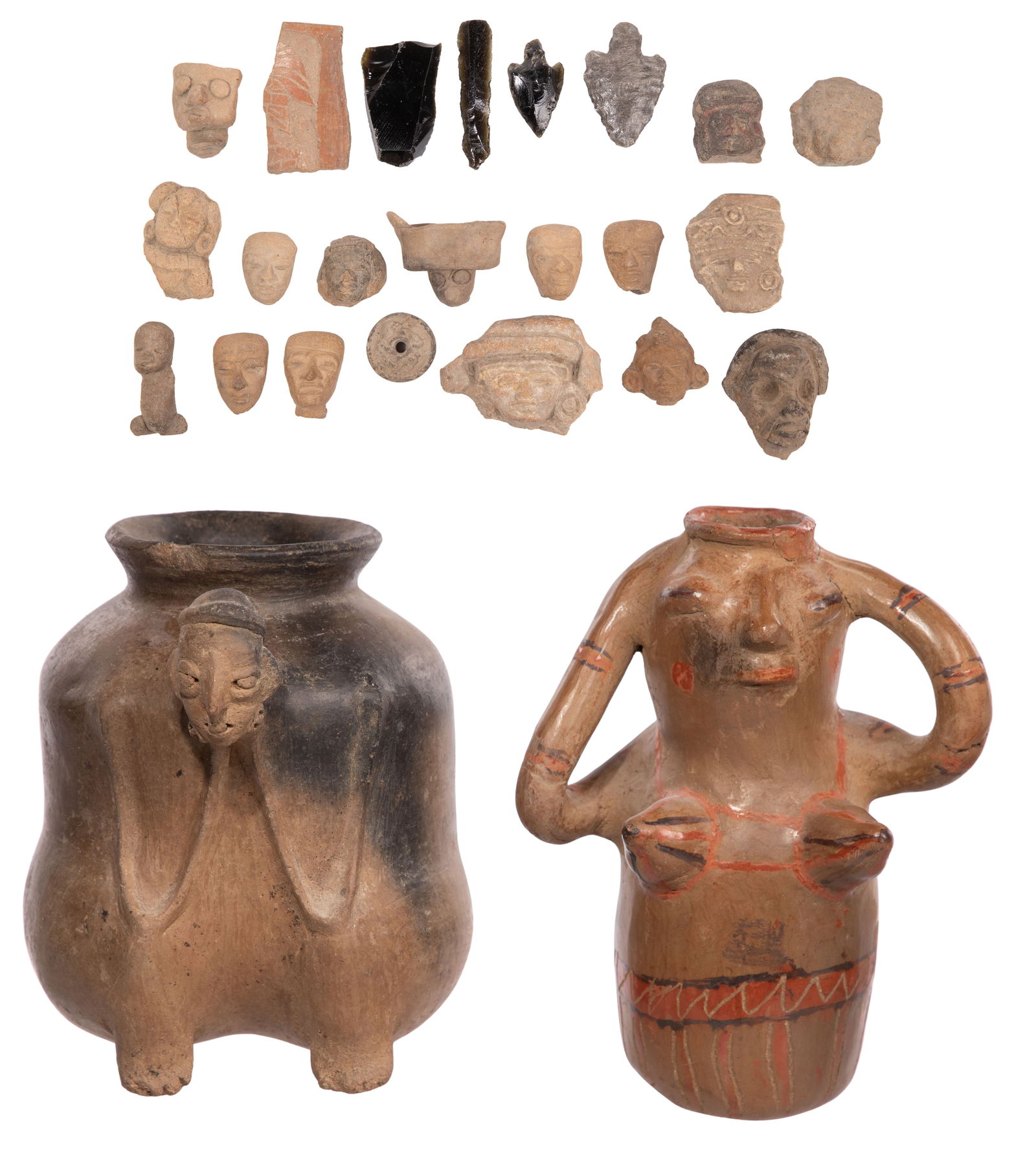 Pre-Columbian Pottery Assortment (1 of 4)