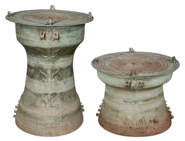 Southeast Asian Copper Alloy Rain Drums