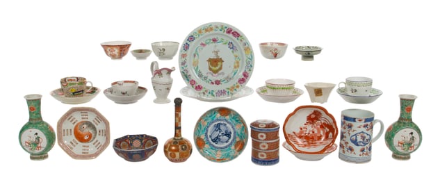 Asian Export Porcelain Assortment