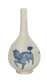 Chinese Blue and White Porcelain Vase