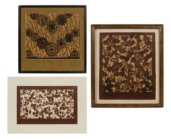 Japanese Katagami Stencil Assortment