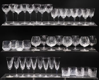 Waterford Crystal Stemware Lismore Collection