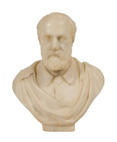 Unknown Artist (American, 19th Century) Robert E. Lee Marble Bust