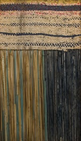 Framed Woven Fiber Art