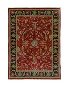 Persian Oushak Wool Rug