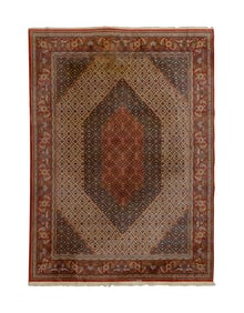 Persian Tabriz Style Wool Rug